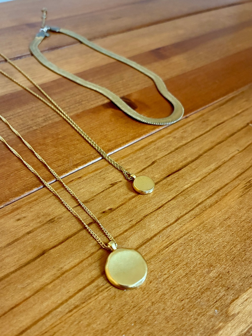 Madewell Gold Tone Jewelry Lot